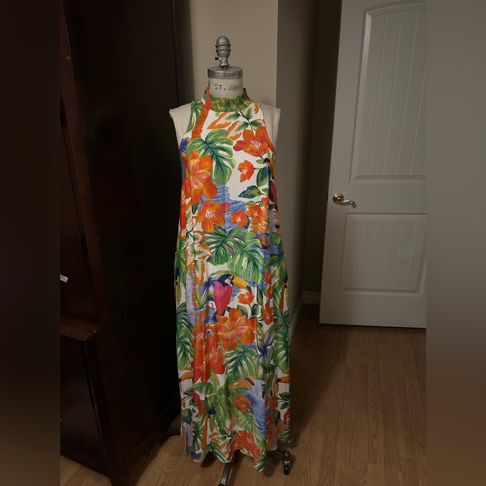 FARM Rio Tropical Floral Maxi Dress